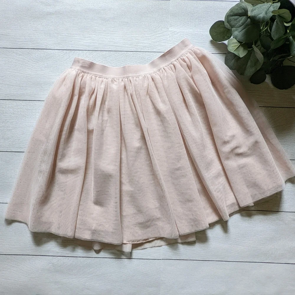 GAP Pink Tulle Mini Skirt Girls XXL (14-16) OR Women's XS
